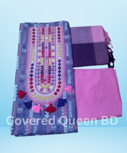 স্টাইল ও কমফোর্টের পারফেক্ট থ্রি পিস