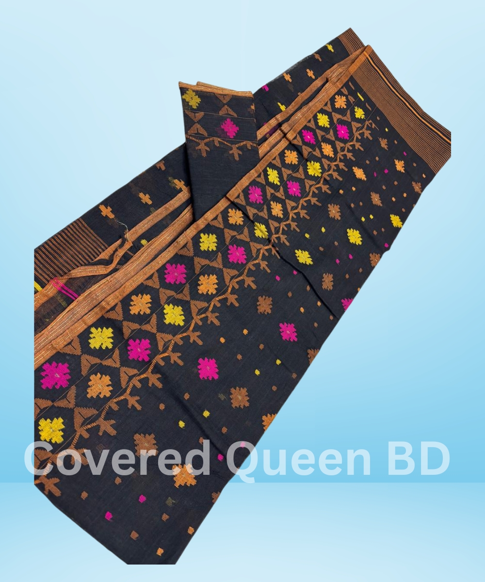 Covered Queen BD লাক্সারিয়াস বেনারসি শাড়ি – রাজকীয় সৌন্দর্যের প্রতিচ্ছবি - Image 1